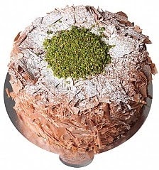 6-9 Kişilik Çikolatalı Fıstıklı Premium Tatlı