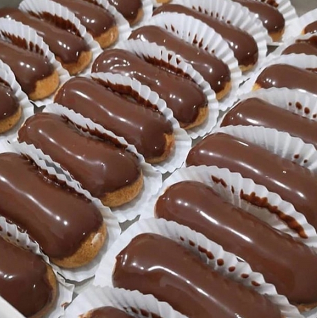 Sıcak Servis Tavsiyeli 1 Kg Çikolatalı Ekler